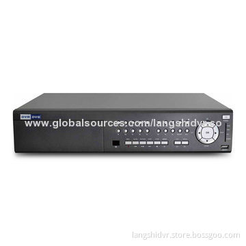 Cloud DVR with 3G/Wi-Fi, HDMI® Output, 16-channel Audio Input, 4HDD, Loop Out, P2P, 8CH Alarm